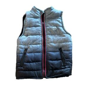 Layer 8 Gray and Black Kids Vest